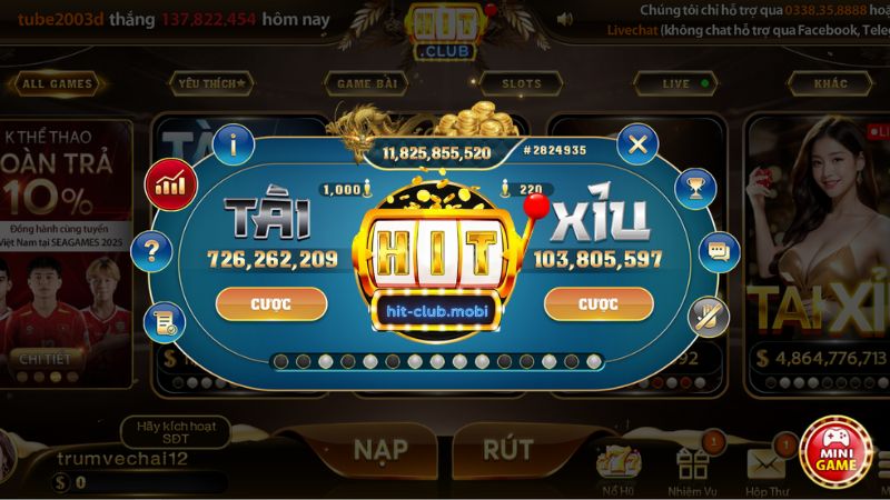 Giới Thiệu Về Tài Xỉu Hitclub