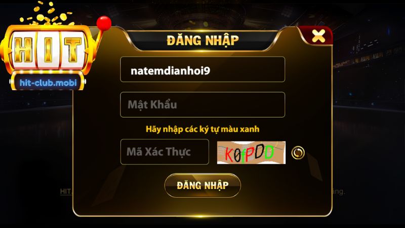 Hướng dẫn Đăng nhập vào tài khoản Hitclub