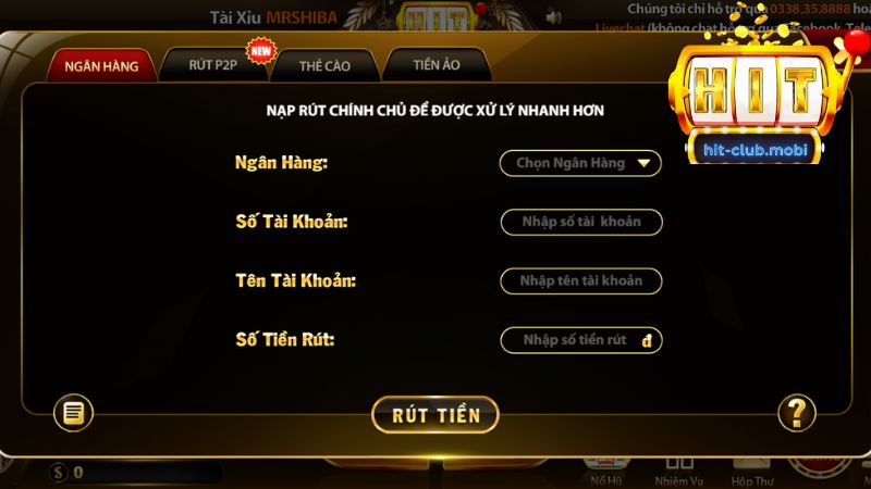 Hướng Dẫn Rút Tiền Hitclub Hướng Dẫn Rút Tiền Hitclub